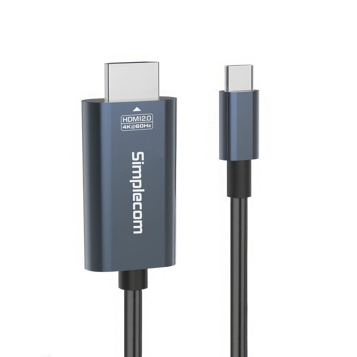 Simplecom DA322 2M USB-C to HDMI 2.0 Cable for 4K@60Hz Streaming