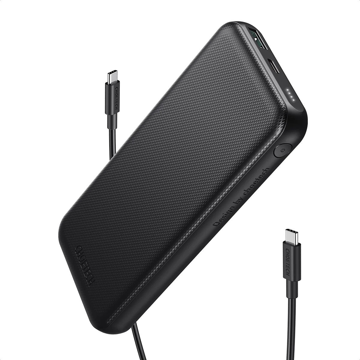 CHOETECH 10000mAh Fast Charge Power Bank with PD18W and QC 3.0