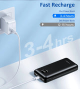 CHOETECH 20,000mAh 45W PD Power Bank for Multi-Device Charging