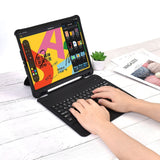 Wireless Bluetooth Keyboard Case with Touchpad and Backlight for iPad Pro 12.9" (Black)