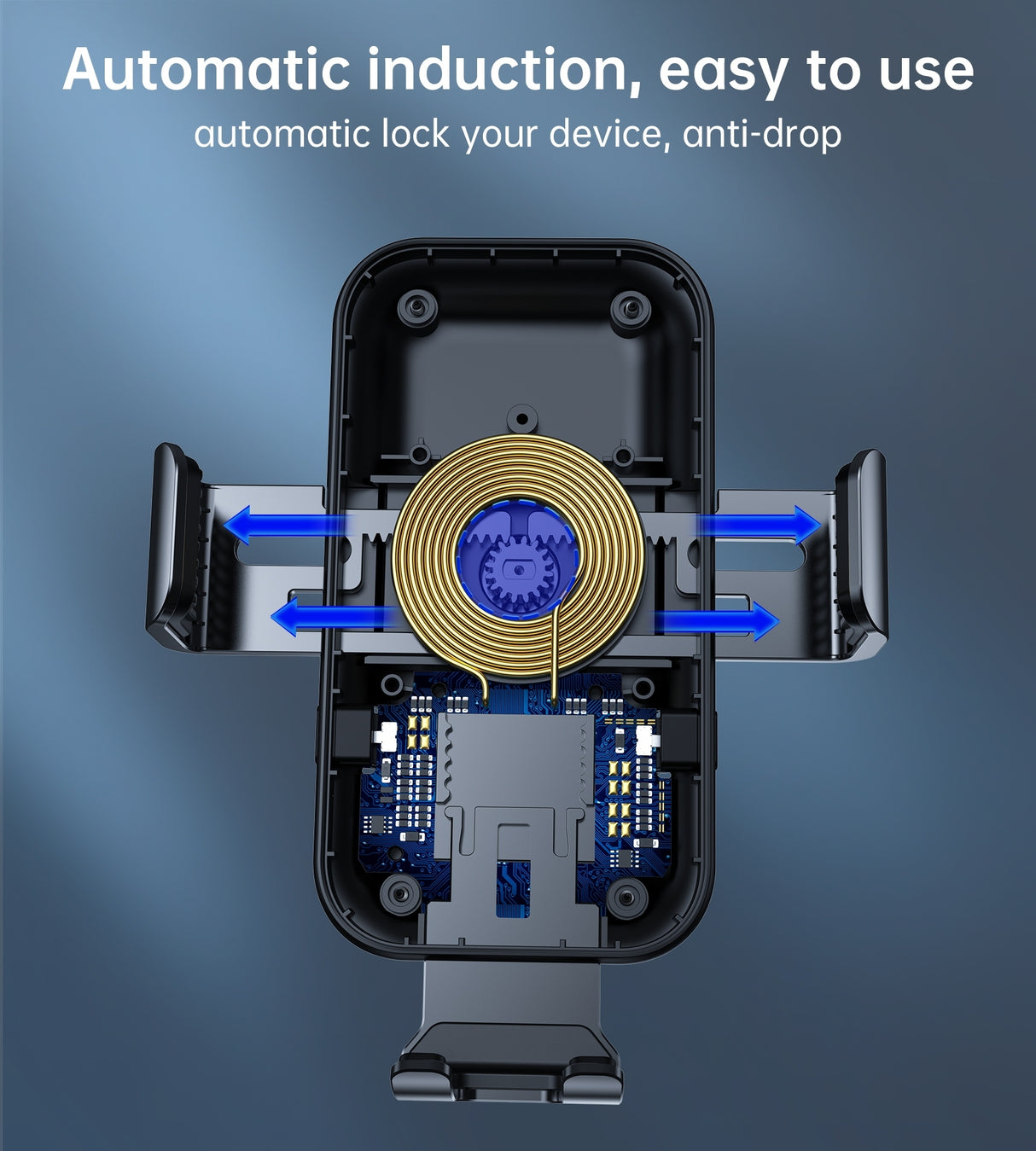 Choetech T202-F 15W Fast Wireless Charging Car Mount Dock