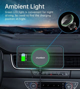 CHOETECH T205-F 15W Magnetic Wireless Car Charger with LED Illumination