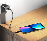 CHOETECH 60W 1M USB-C to C Cable with 3 Interchangeable Connectors