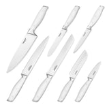 Professional German Steel 7-Piece Chef Knife Set with Elegant Gift Box