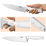 Professional German Steel 7-Piece Chef Knife Set with Elegant Gift Box