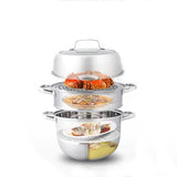 Zhang Xiao Quan 28cm Multi-Tier Stainless Steel Steamer