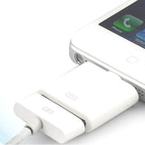 8-Pin to 30-Pin Dock Connector Adapter for iPhone 5 and iPod Accessory Compatibility