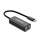 Compact SuperSpeed USB-C to Gigabit Ethernet Adapter by Simplecom NU314