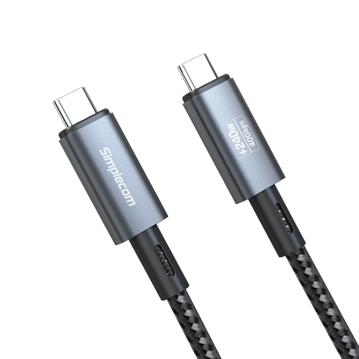 USB4 40Gbps USB-C to USB-C Cable - 5A 240W PD3.1, 8K@60Hz, 1.5M Nylon Braided