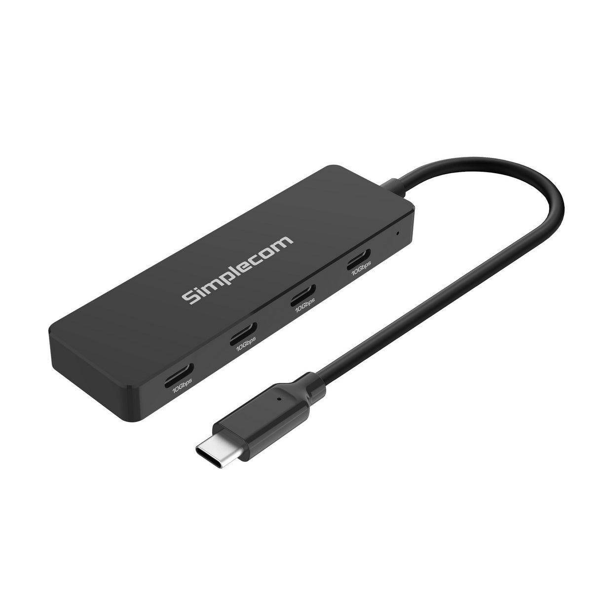 Simplecom CH384 USB-C 4-Port Hub - Fast 10Gbps Data Transfer