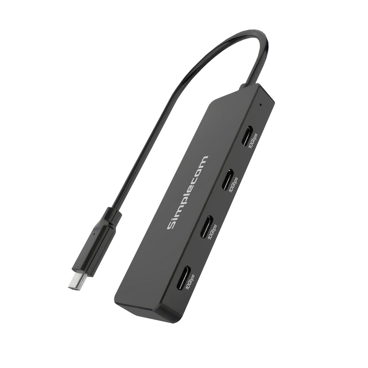 Simplecom CH384 USB-C 4-Port Hub - Fast 10Gbps Data Transfer