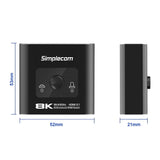 Simplecom CM302v2 8K@60Hz HDMI 2.1 Bi-Directional Switch Selector