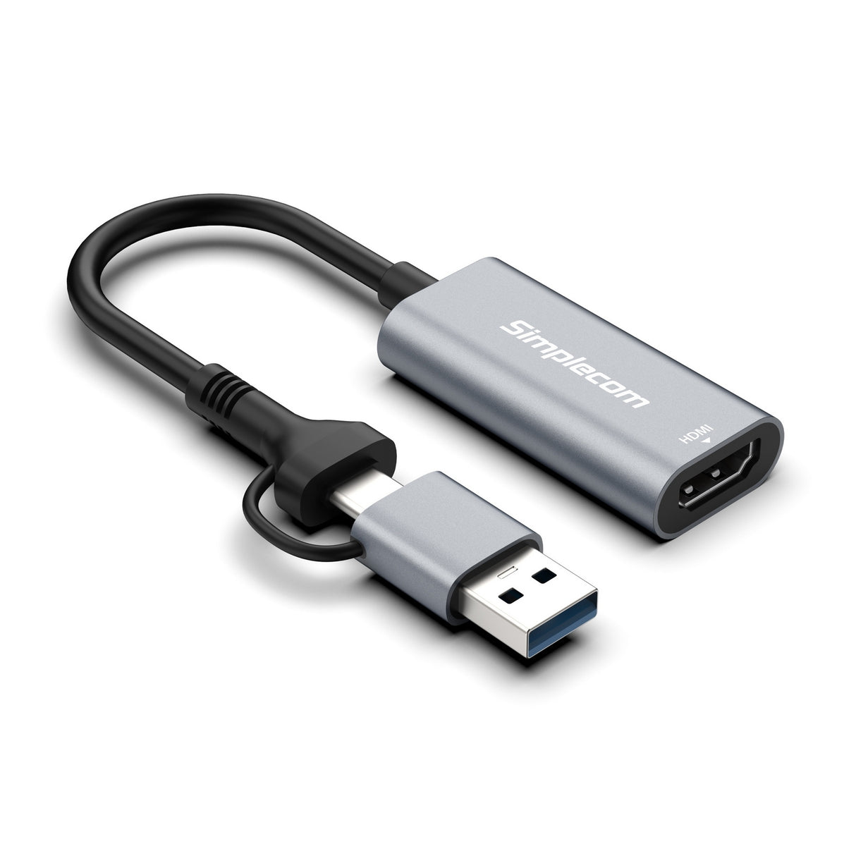 USB 3.0 & USB-C to HDMI Full HD 1080p Video Adapter - Simplecom DA306C