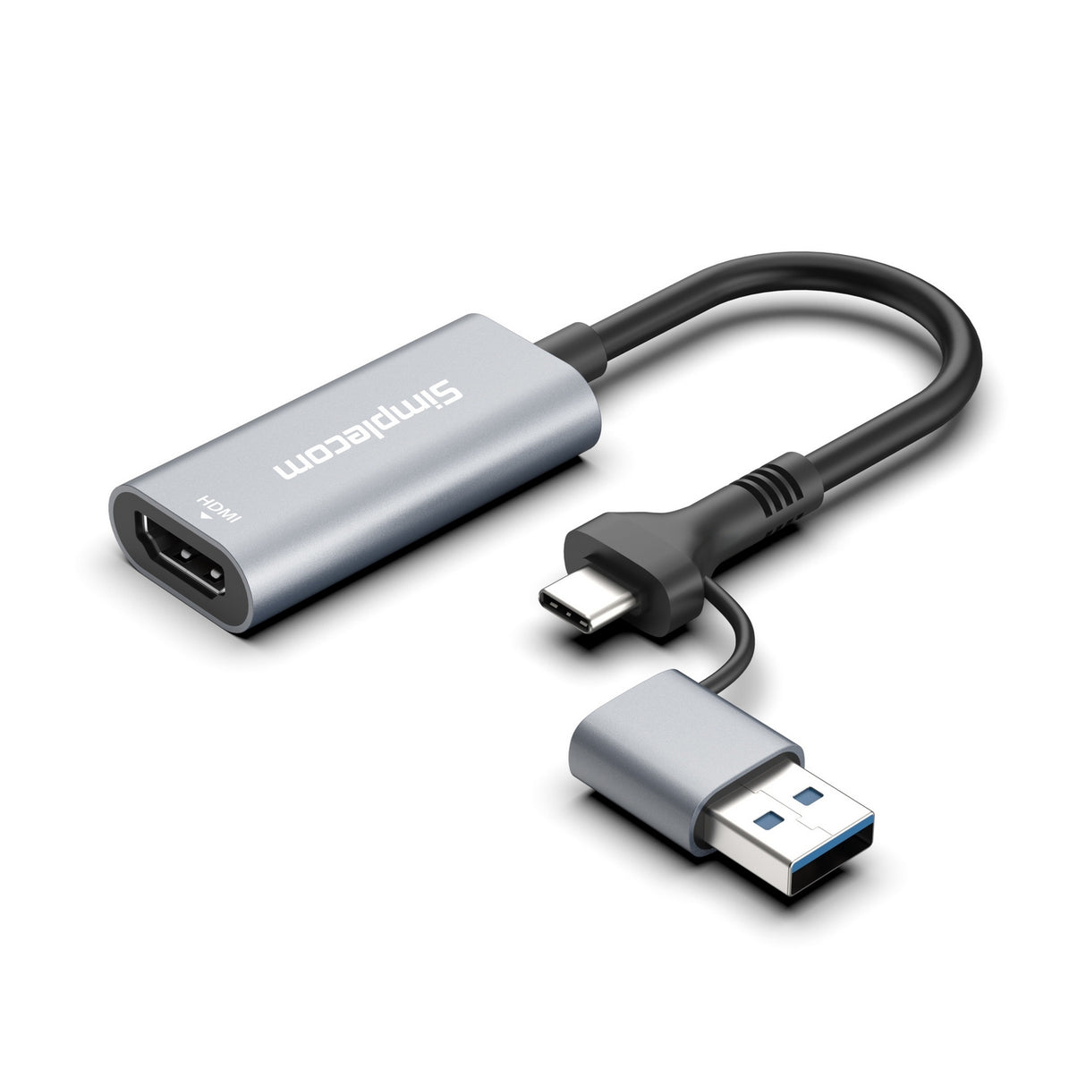 USB 3.0 & USB-C to HDMI Full HD 1080p Video Adapter - Simplecom DA306C