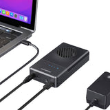 Dual Bay NVMe M.2 SSD Clone Dock with USB 3.2 Gen2 and Cooling Fan