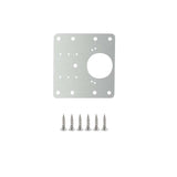 Heavy-Duty Stainless Steel Hinge Repair Bracket Kit with Screws – 1 Piece for Furniture Restoration