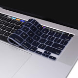 Keyboard Cover Skin For MacBook Pro 13 Pro 16 A2338 A2289 A2251 A2141 M1 M2 2020 to 2023 Navy Blue