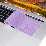 Keyboard Cover Skin For MacBook Pro 13 Pro 16 A2338 A2289 A2251 A2141 M1 M2 2020 to 2023 purple