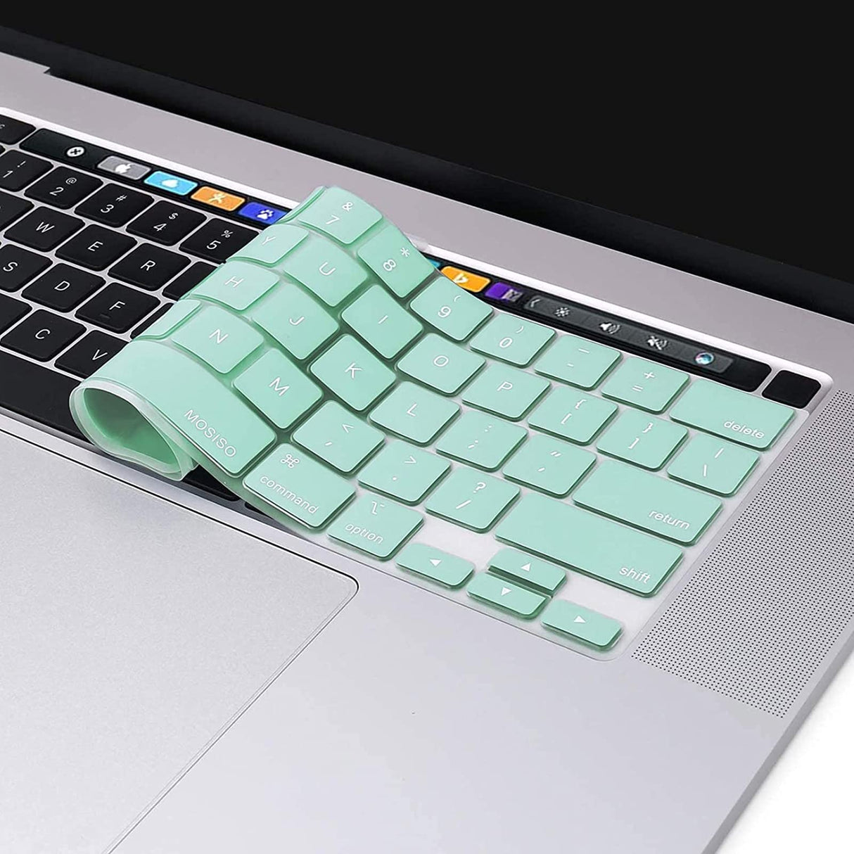 Keyboard Cover Skin For MacBook Pro 13 Pro 16 A2338 A2289 A2251 A2141 M1 M2 2020 to 2023 Mint Green