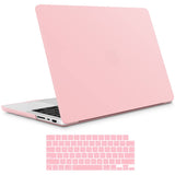 Stylish Pink Hardshell Case with Keyboard Cover for 14" MacBook Pro M2 A2779 & M1 A2442 (2021-2023)