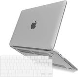 MacBook Pro 16-inch Hard Shell Case & Keyboard Cover - Compatible with 2023, 2022, 2021 M2/A2780 & M1 Pro/Max - White