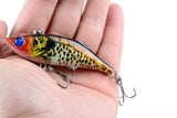 4x 8cm Vib Bait Fishing Lure Lures Hook Tackle Saltwater