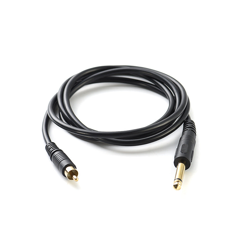 1.5M Male to Male 6.35mm to RCA Audio and Video Cable