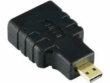 Micro HDMI to HDMI Female Adapter for High Definition Devices