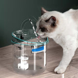 Cat Dog Water Fountain Pet Water Dispenser 1.8L Automatic Drinking Fountain for Cats Kitty Indoor