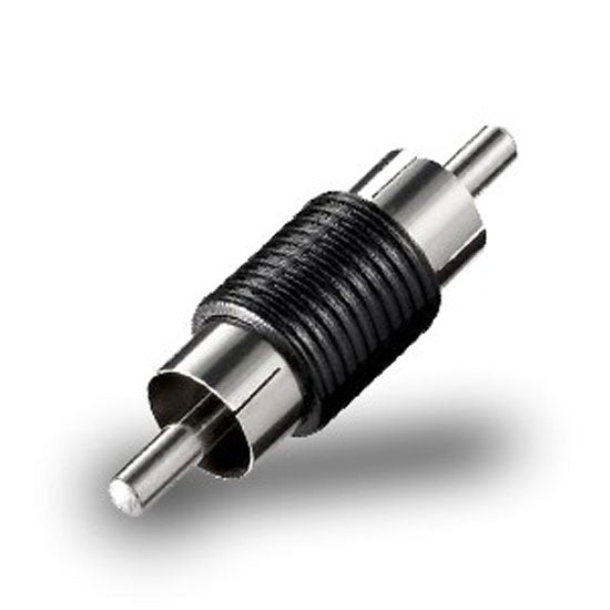 RCA Male Audio Connector Coupling Adapter for Effortless Connection