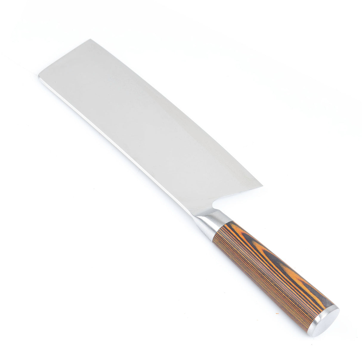 Professional Pakkawood Handle Cleaver Knife - Versatile Kitchen Chef Knife for Meat and Vegetables