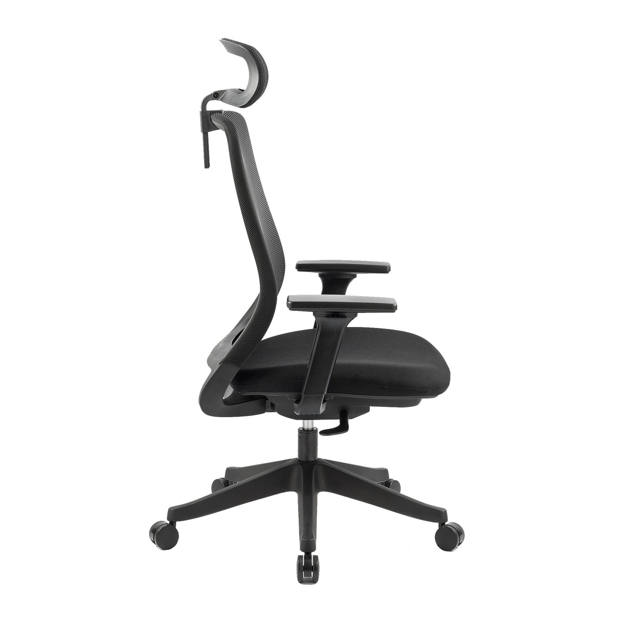 Carlie High Back Molded Foam Seat Ergonomic Office Chair In Black