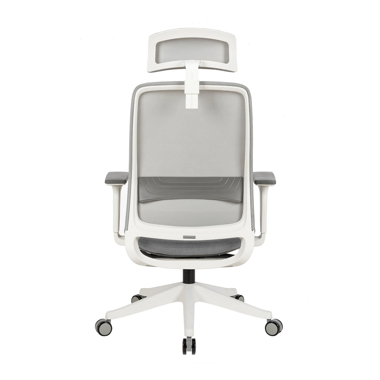 Carlie High Back Molded Foam Seat Ergonomic Office Chair In Grey