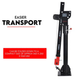 800kg Electric Hoist Winch Crane 12V Swivel Car Truck UTE Lift 360° Pick Up - Side View