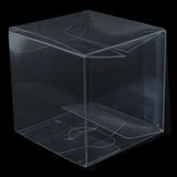 100 Pack of Transparent 15cm Acrylic Cube Boxes - Perfect for Wedding Favors and Exhibition Gifts