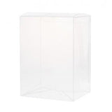 100 Clear PVC Rectangle Cube Boxes - 22x14.5cm Exhibition Display and Gift Packaging (100 Pack)