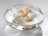 Bulk Pack of 100 White Floating Candles - 4cm Diameter for Weddings and Events