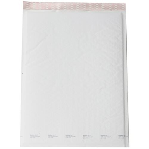 Bulk Pack of 100 White Padded Bubble Mailer Envelopes - 34x24cm