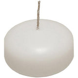 10 Pack of 4 Hour White Wax Floating Candles - Ideal for Weddings and Parties