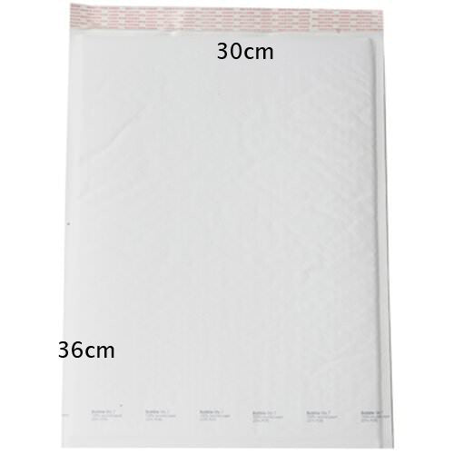 25 Pack - 360x300mm Premium White Bubble Mailer Envelopes for Secure Shipping