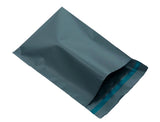 Bulk Pack of 100 Grey Self-Sealing Plastic Courier Bags - 400x300 mm for Shipping and Mailing