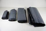 Bulk 100 Pack - 600x450 mm Large Grey Plastic Mailer Bags - Self-Sealing Courier Satchels for Shipping and Postage