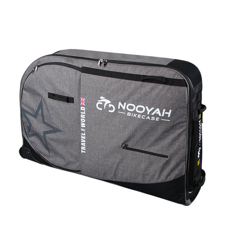 Ultimate NOOYAH Bike Travel Case for Cross Country, Mountain, and Road Bikes - Secure, Spacious, and Easy to Transport