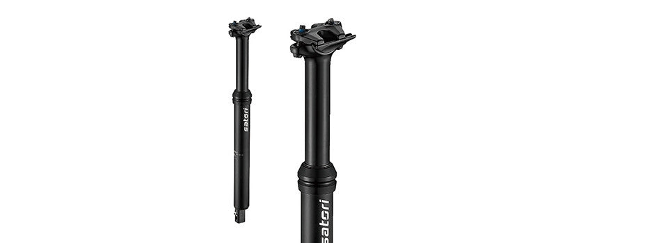 Satori Sorata Pro 150mm Travel Adjustable Dropper Seat Post with Internal Cable Routing - 31.6mm Diameter