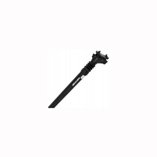 ZOOM 27.2mm Suspension Seatpost - Lightweight Aluminium Shock Absorber for Mountain and Road Bikes - Anodized Black