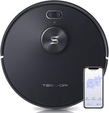 Tesvor S6+ Advanced Robot Vacuum Cleaner and Mop with 2700Pa Suction Power and Smart Laser Navigation