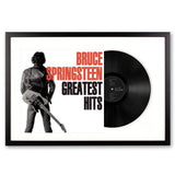 Framed Bruce Springsteen Greatest Hits Vinyl Album Art - First Image