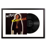 Framed AC/DC Powerage Vinyl Album Art - First Image