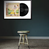 Framed Paul Simon Graceland Vinyl Album Art - Side View