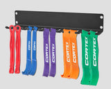 CORTEX Wall Mount Resistance Band & Belt Hanger 16 Slots - Side View